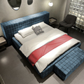 2022 Modern Design Villa Chambre Set Éléments matelassés