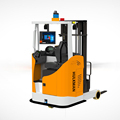 Intelligent Logistic Warehouse AGV Electric Reach Truck Model MYB14001
