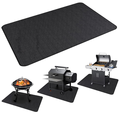 Tikar panggangan batang api outdoor atas panggangan untuk melindungi meja heat heat grill table waterproof tahan minyak bbq mat1