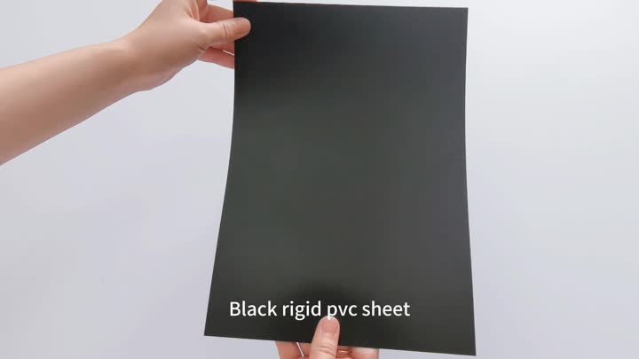 Black pvc sheet