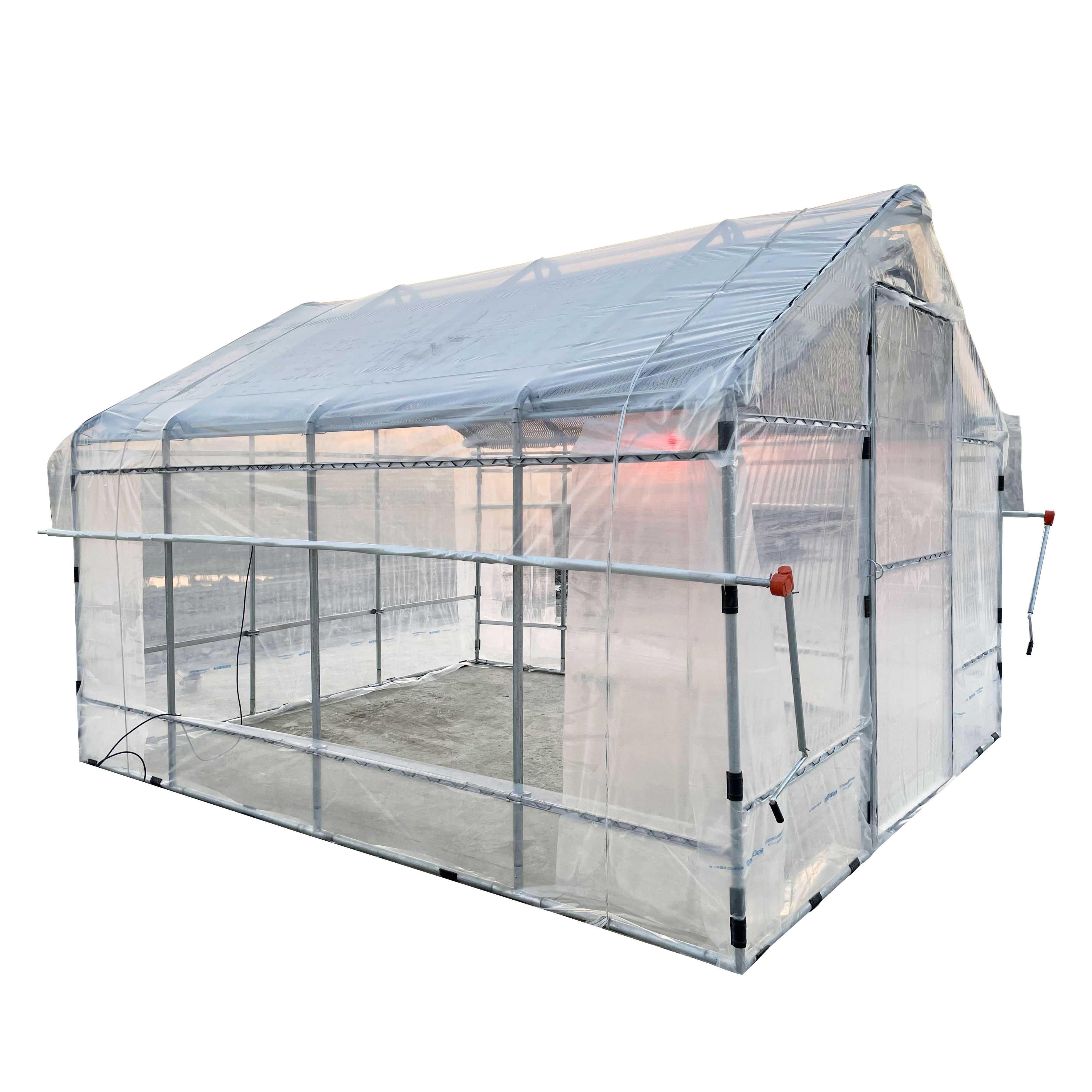 garden greenhouse  with inside shading system (2)