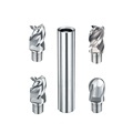 Interchangeable Solid Carbide Endmill Heads for Aluminum Machining1