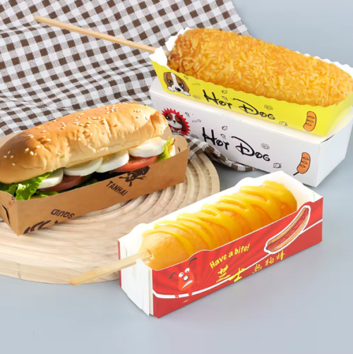 Introducing the Disposable Hot Dog Box: The Future of Food Grade Paper Packaging
