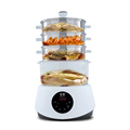 4 Layer Tiered Electric Food Steamer with Digital Timer1