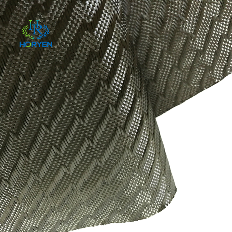 lightning style jacquard carbon fiber fabric