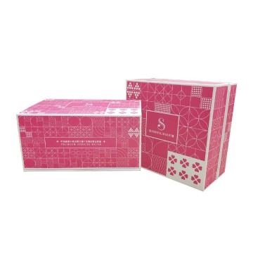 Pink rigid box