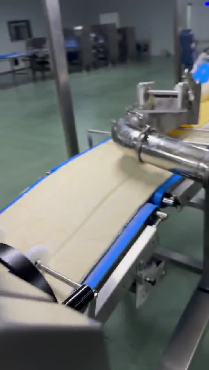 Línea automática de producción de pan danés