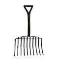 Carbon Steel Fork Head Gardening Tool for Manure and Hay1