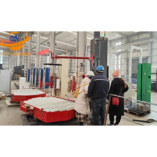 RUSSIAN CUSTOMER'S ONLINE WRAPPING MACHINE COMPLETED PRODUCTION