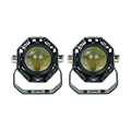 HJG Dual Mini Led Fog Driving Lights Headlights Auxiliary Lights HJG car Lighting System1