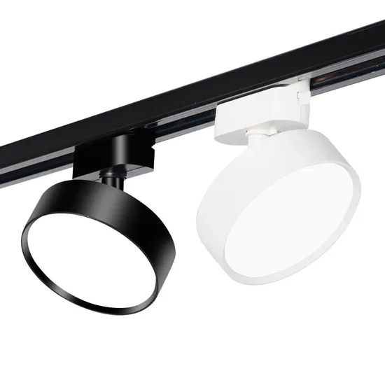 Iluminação de trilhas LED moderna para trilho de teto, 9W 12W 18W1