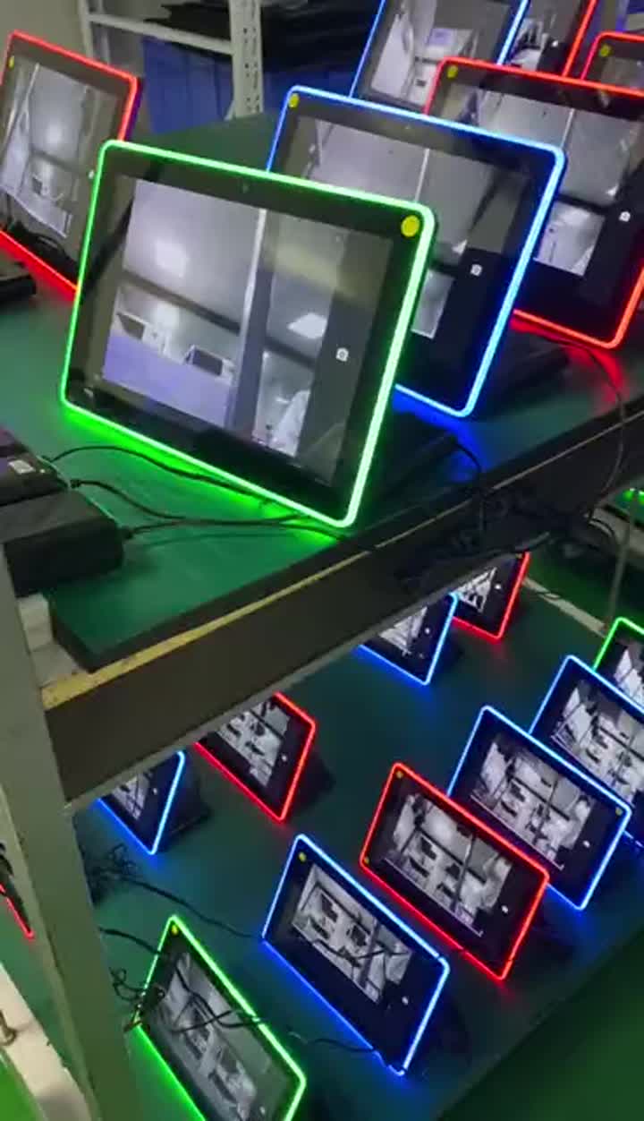 light.mp4を使用したAndroidタブレットのエージングテストビデオ