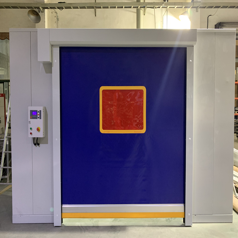  Robotic welding cell PVC rapid rolling doors