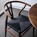Prix ​​pas cher Café de meubles commerciaux en bois et chaise de restauration de luxe Rattan1