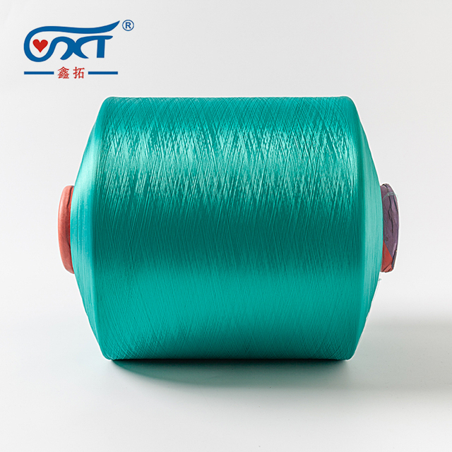 Bright color 3075 ACY spandex covered polyester yarn for Knitting wrap yarn machine knitting