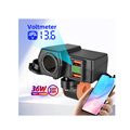 Wholesale QC3.0 Dual USB port voltmeter cigarette lighter waterproof USB charger for motorcycle1