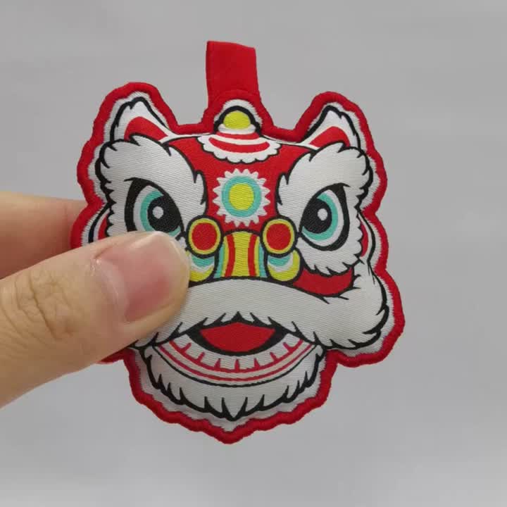 Lencana logo bersulam pengisian kreatif (2)