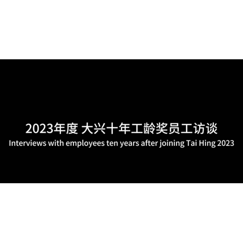 Interviews with employees ten years 