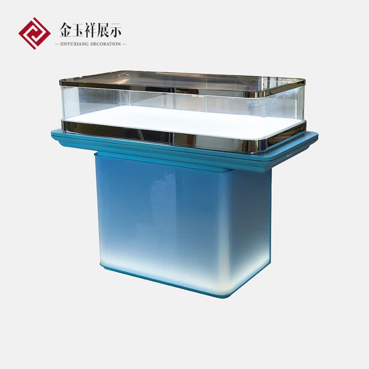 Gold Jewelry Display Cabinet