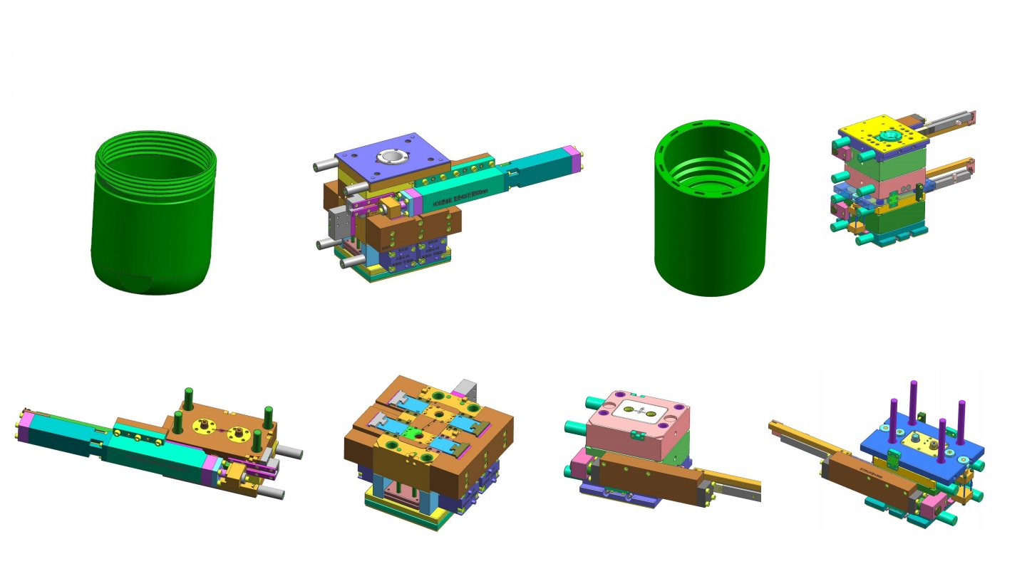 Produção de componentes de habitação plástica de precisão