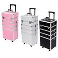 4 in 1 Makeup Nail Case Vanity Hairdressing Cosmetics Beauty Box Trolley1