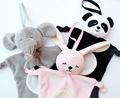 Custom Sofy Security Baby Blanket with Plush Toy1
