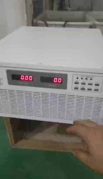 10kW DC Power Supply Output setting operation video 2021.05.31