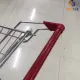 Asian Metal Supermarket Shopping Trolley