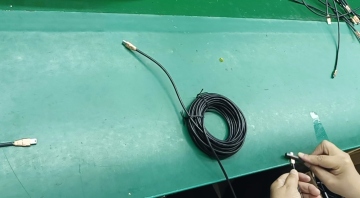 the precision polishing process of cable connectors