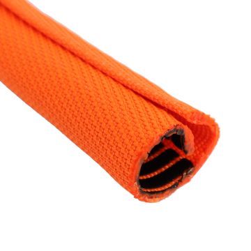 self wrapping split braided sleeving