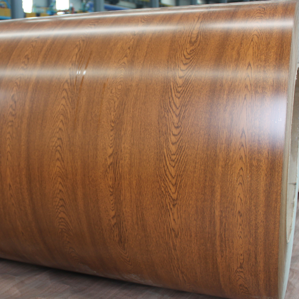 Aluminium Keluli Bijian Kayu Oak Pracat