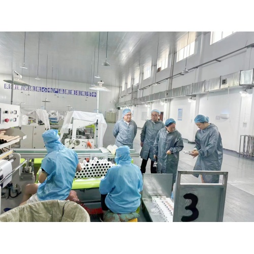 Jiangsu Provincial Administration came to inspect the factory