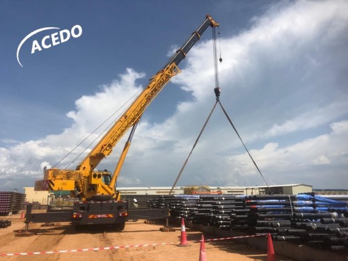Xcmg 50-тонный грузовой кран доставлен в Африку с отличными отзывами клиентов