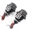 GCAR H4 1.8 Inch Auto Bulbs: Flexible Mini Bi-LED Projector Headlights1