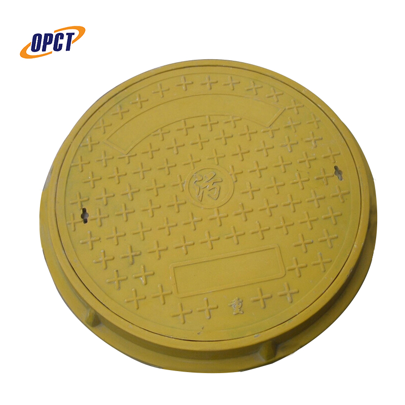 Composite smc 600x600 dimensions frp manhole cover for flooring1