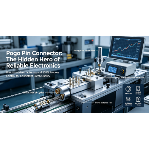 知られざるコンポーネント: Pogo Pin が製品の安定した接続を確保する方法