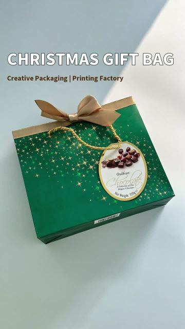 Customized Christmas gift bags