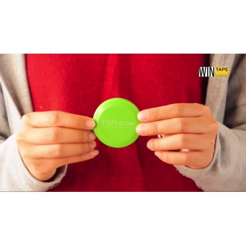 Green Mini Round Tape Measure