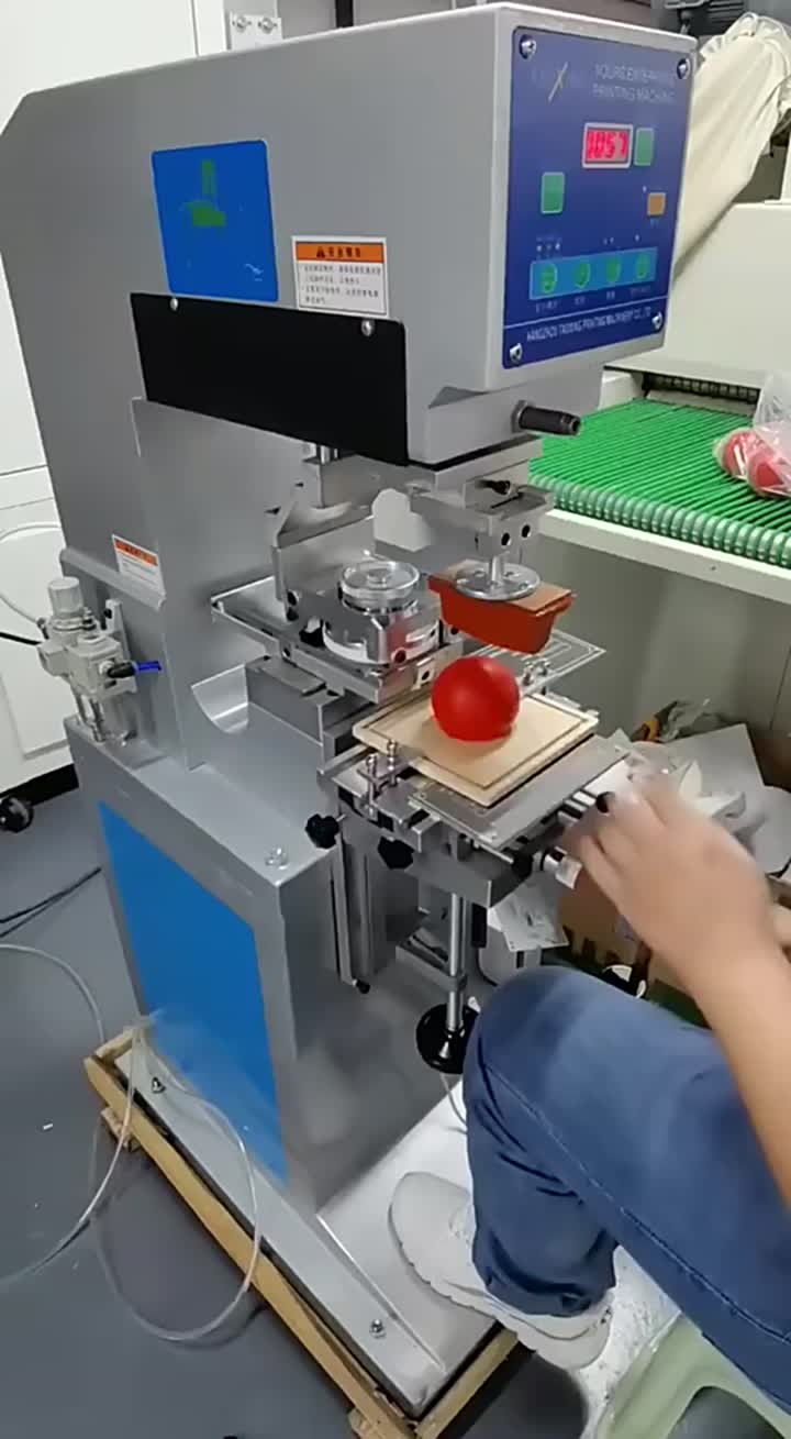 Półautomatyczna pneumatyczna drukarka tamponowa TXD-125-100