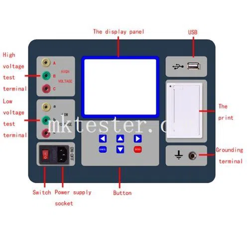 AC transformer ratio tester