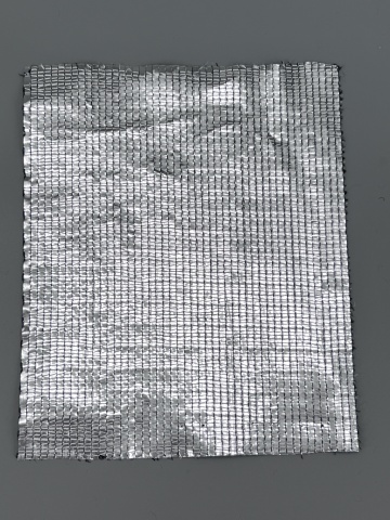 uv resistant reflective silver cloth