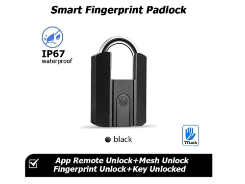 Luogo di impronta digitale intelligente - blocco biometrico impermeabile con app ttlock