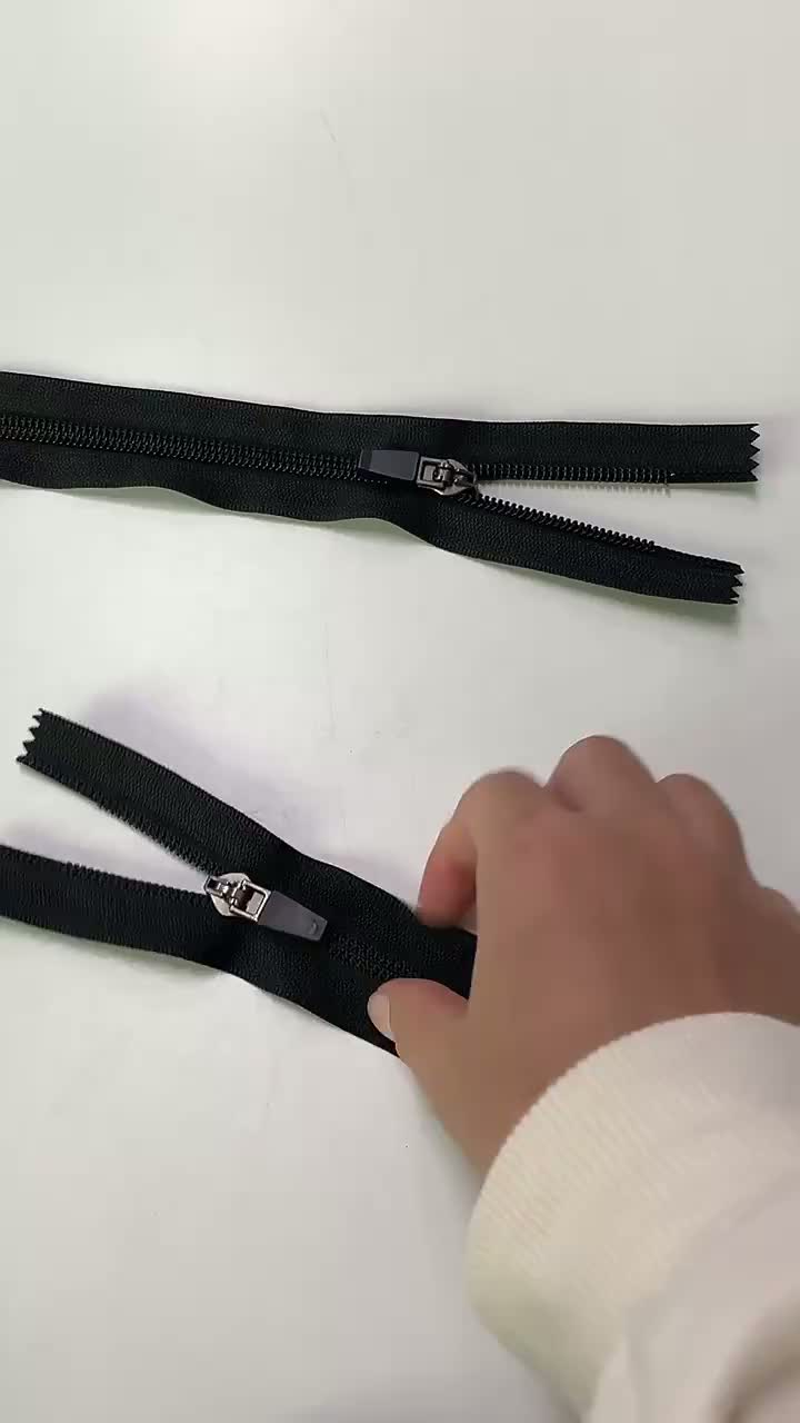 Gold two-color high-quality # 5 sewing zipper