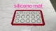 Uppsättning av 3 Silikon Macaron Baking Mat Heat-säker