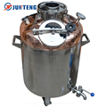 Stainless Steel Alcohol and Milk Distillation Boilers in Various Capacities: 100L, 200L, 300L, 500L1