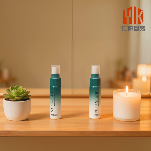 Novos frascos de spray cosmético gradiente lançados com soluções completas de decoração de superfície personalizada