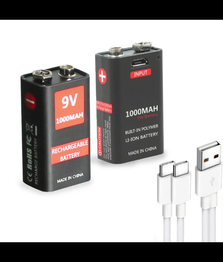 9 В USB -аккумуляторная батарея