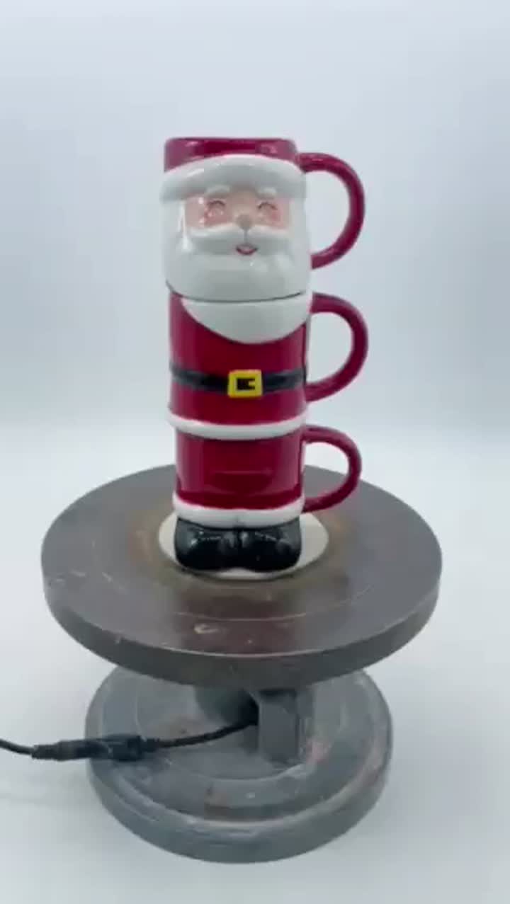 Serie de Papá Noel con nudo de mariposa