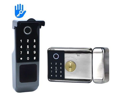 Como um bloqueio de aro com impressão digital aumenta a conveniência diária?