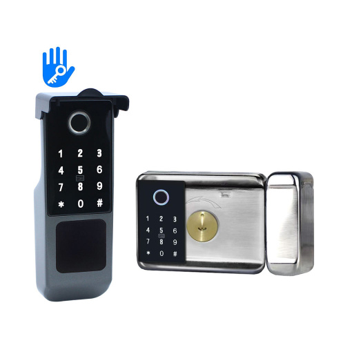 Como um bloqueio de aro com impressão digital aumenta a conveniência diária?